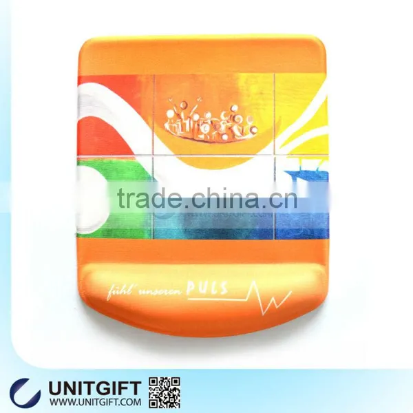 Nice Printed Silicon Gel Wrist Support Mouse Pad photo-3
