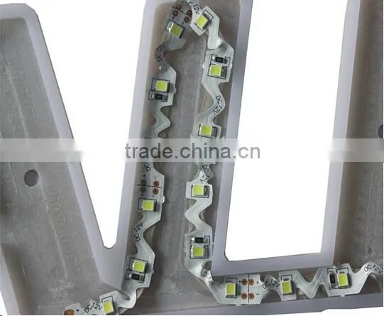 S Shape Strips SMD2835 0.1W/0.2W 72leds Flex LED Strip Light for Backlit Letters Signage Flexible Strips photo-5