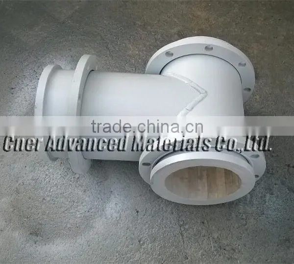 Alumina Ceramic Lined T-piece, Alumina Ceramic Multipass photo-2