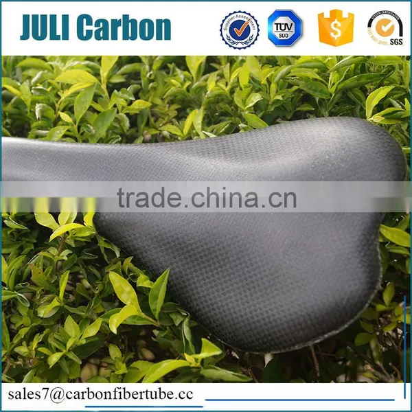 custom unique carbon fiber bicycle seat accessories/parts
