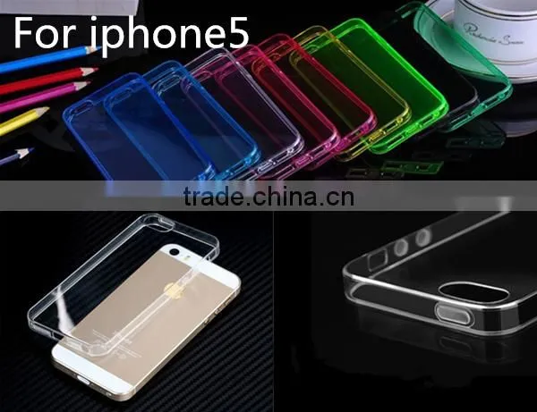 0.3mm Slim Recycled Plastic TPU Waterproof Case for Iphone 5 for Iphone photo-2