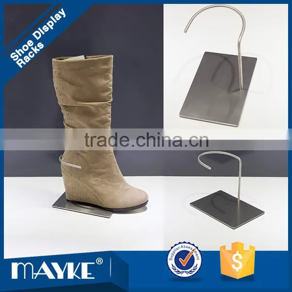 Shop_fitting Matted Steel Shoes Display Rack photo-2