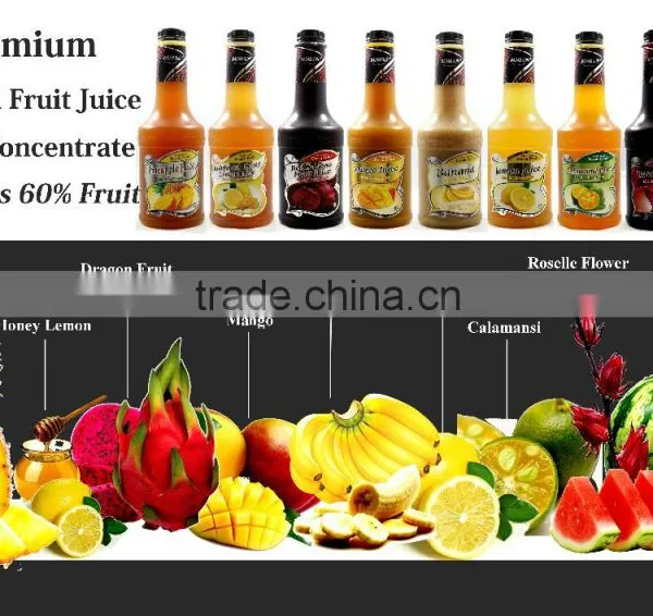 Premium Tropical Fruit Juice Drink Concentrate