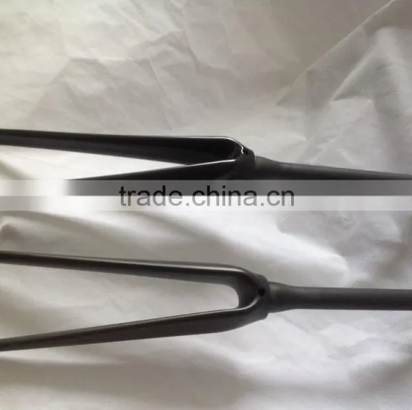 2016 Cheap Fixed Gear Road Bike Carbon Fork,carbon Front Fork. photo-2