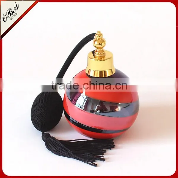 Accept Custom Mouth Blown Colorful Glass Airbags Perfume Bottle 100ml Manufacturers photo-2