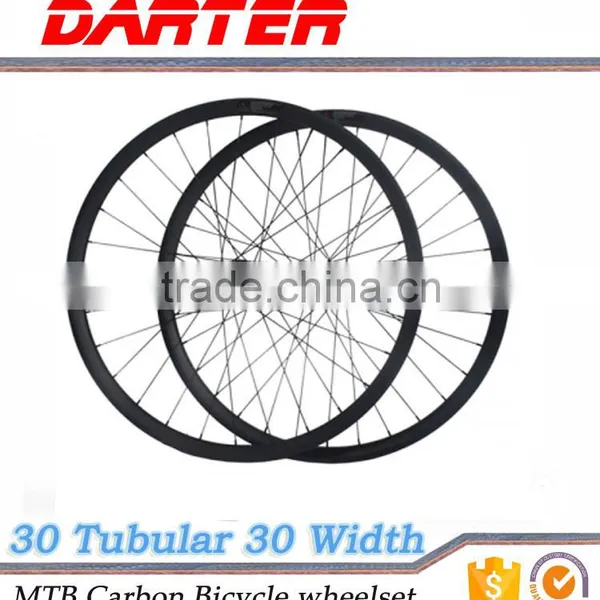Good Toughness High Level 28/32h 30mm Depth Carbon Bicycle Wheelset