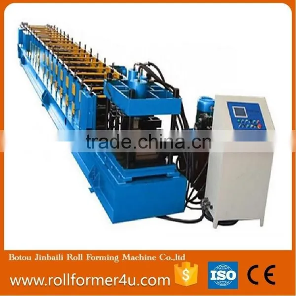 High Quality Full Automatic Hydraulic Cutting c Purlin Roll Forming Machine Light Gauge Steel Framing c Purlin Machie photo-3