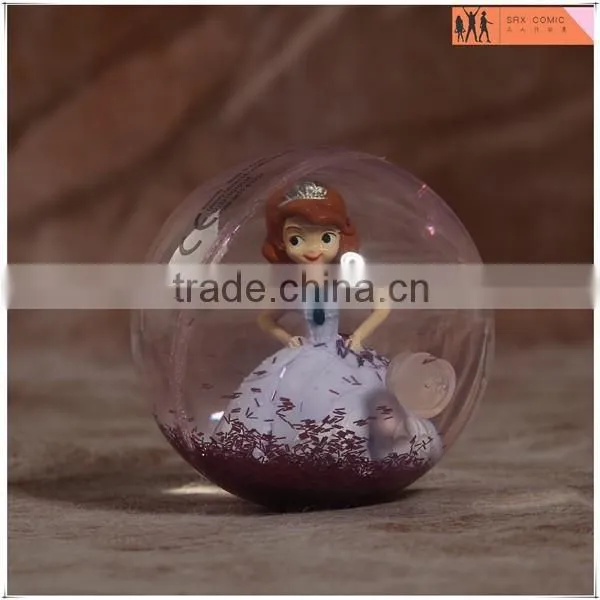 OEM Made Princess Girl Glittery Rubber Bouncy Ball Toys,custom Glittery Bouncy Ball Toys,custom OEM Toys Ball Manufacturer