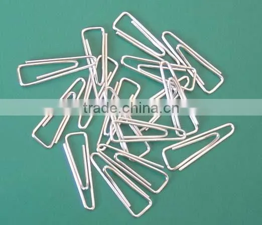 Stationery Nickel Triangle Paper Clip