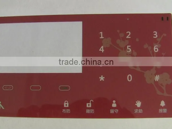 Manufacture professional processing stained tempered glass