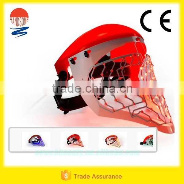 Freckle Removal      2015 Handsome Light Therapy Facial Machine Pdt Led Photon Mask Red Light Therapy Devices photo-2