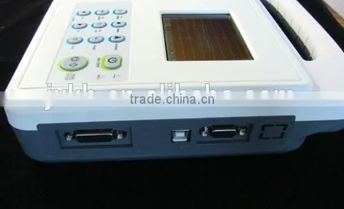 CE Approved Portable 1-channel Veterinary Electrocardiograph/EKG/ECG Machine EKG-901V photo-4