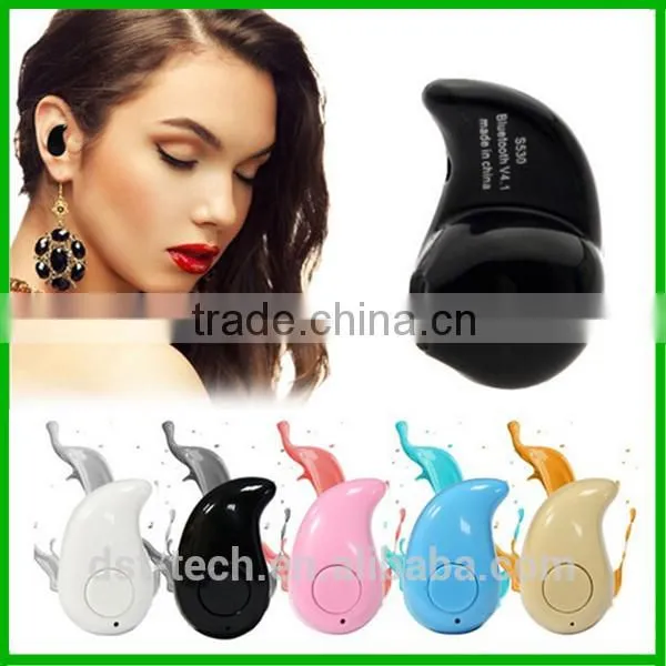 Mini Wireless Bluetooth Earphone Build-in Mic Headphone for Iphone photo-2