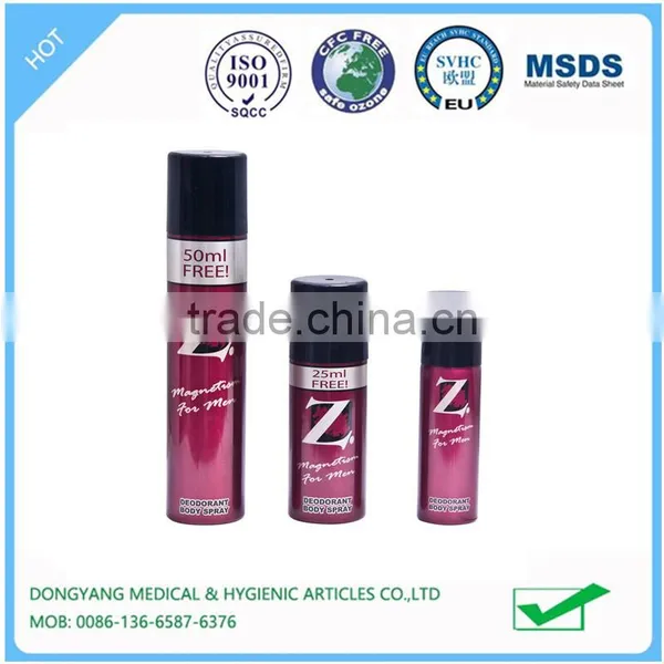 Z Deodorant Body Spray Men's Deodorant Spray Perfume