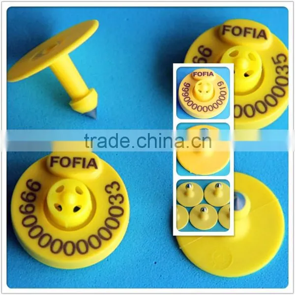 Rfid Ear Tag for Cattle Sheep Tracking 134.2khz