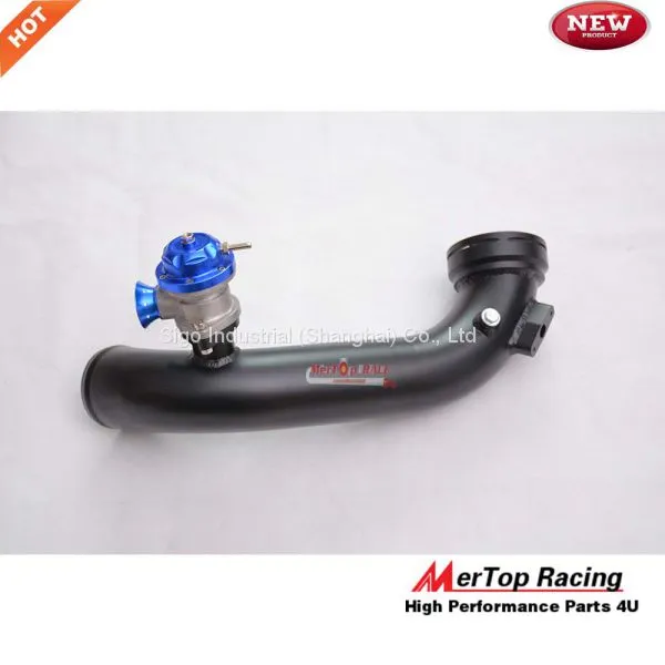 MERTOP Update N54 E82 E87 E88 E90 E91 E92 E93 E8X E9X 1M 135i 335i Intake Charge Pipe+ RS BOV KIT photo-2