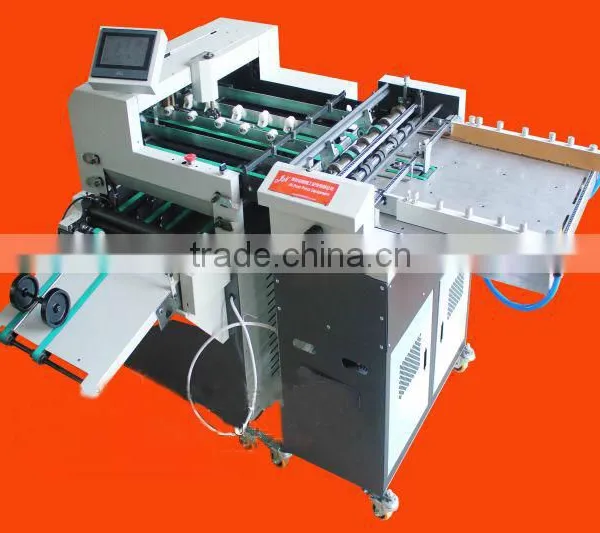 High Quality Automatic Paper Creasing and Folding Machine for Photo Paper , Book Cover photo-4