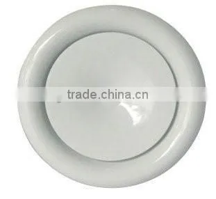 White Round Metal Air Vent photo-4