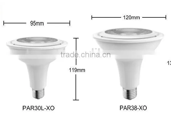 New Design Par30L 11W 950lm 38 Degree High Lumen Clear Len Cob Led Light Bulbs photo-4