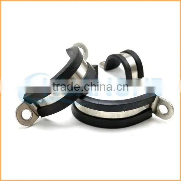 China Manufacture Best Quality Rubber Lined p Clips photo-3