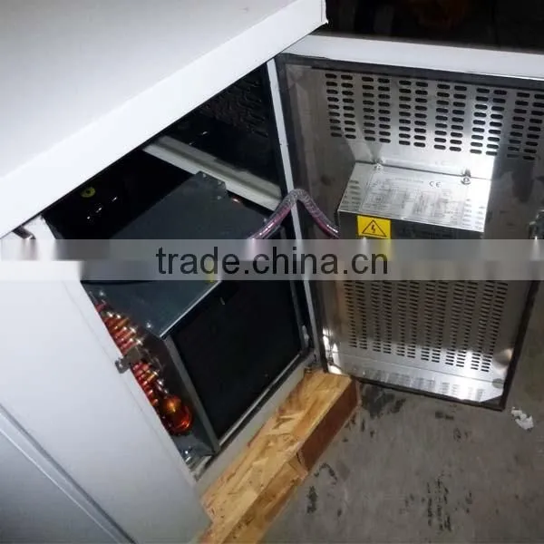 304 Stainless Steel Commercial Restaurant Sandwich Refrigerator/Sandwich Prep Table/Refrigerated Sandwich Bench photo-5
