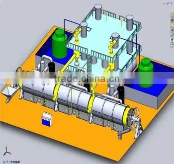 12TPD Waste Plastic Recycling Plant Convert Plastic To Oil Energy Environmental Protection photo-2