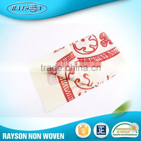 Cheap Spun Bonded Non Woven Print Disposable Tablecloth photo-4