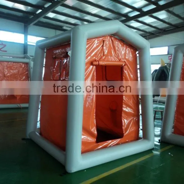 Folding Portable Inflatable Shower Decontamination Tent for Fire Fighting photo-4