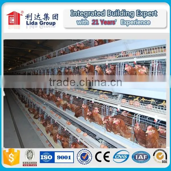 Lida Brand Steel Structure Poultry House and Poultry Farming