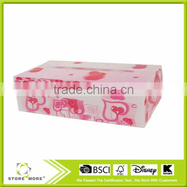 High Quality Beautiful Decorantive Plastic PP Tissue Box photo-3