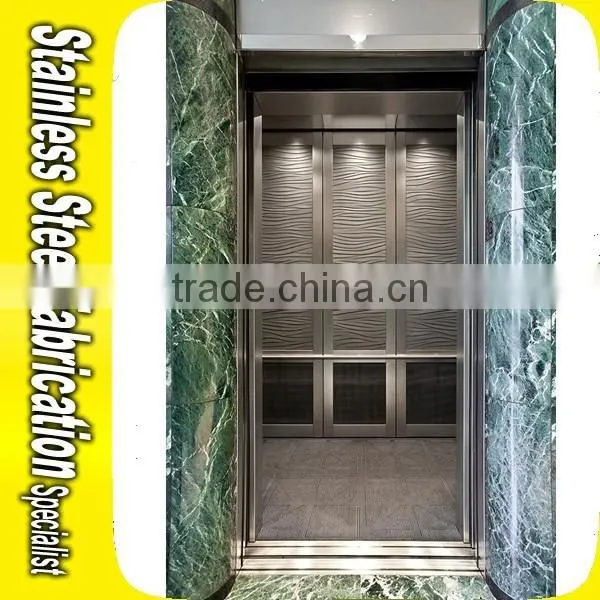 PVD Coating Stainless Steel Sheet Elevator Cabin photo-5