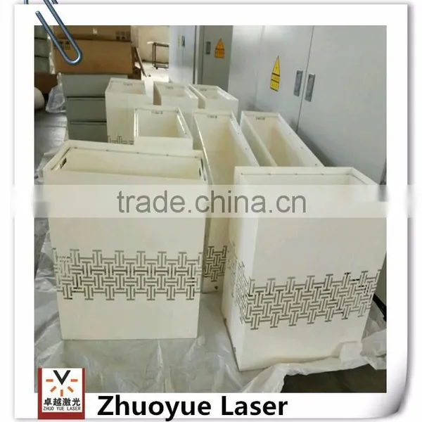 Customized Galvanized Ivory Stainless Steel Flower Pot/ Outdoor Rectangular Planter Box With Oblique photo-5