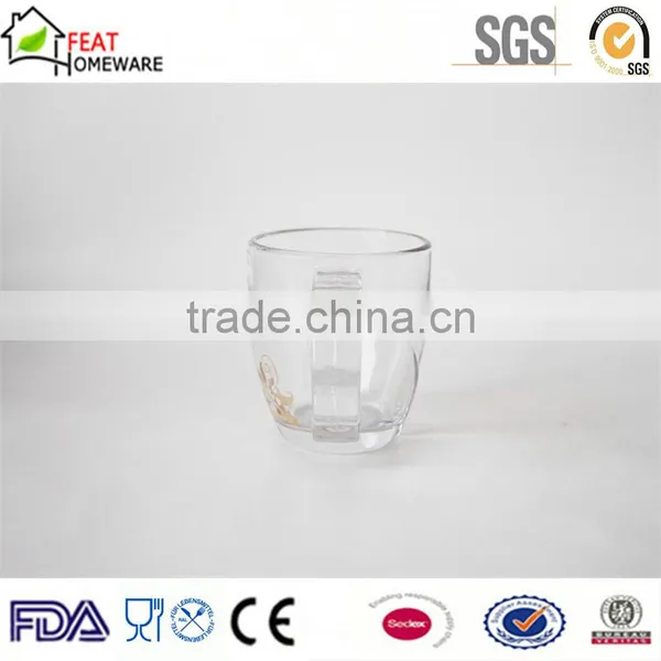 Good Quality Wholesale Double Wall Glass Coffee Tea Mug Cup photo-2