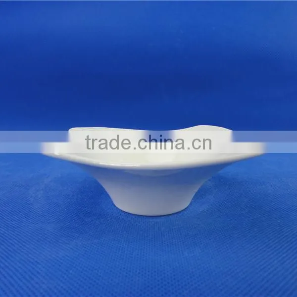 Stock Small White Ceramic Dish Hot Selling Ceramic Dinner Set for Children photo-3