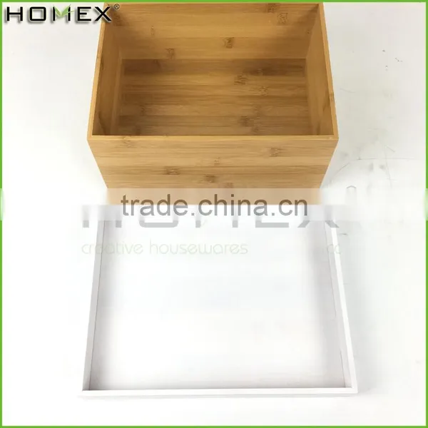 Bamboo Stackable Storage Box Storage Units Homex BSCI/Factory photo-2