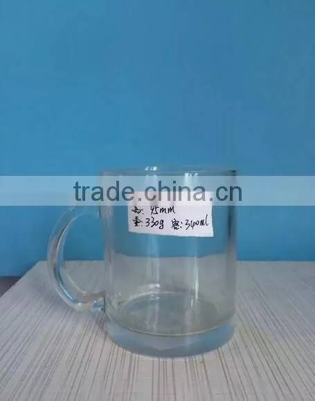 Food Grade FDA Passed Glass Coffee Cup With Customized Design photo-2