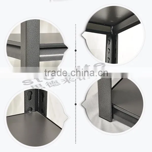 5 Layer Metal Corner Storage Warehouse Goods Shelf Design photo-6
