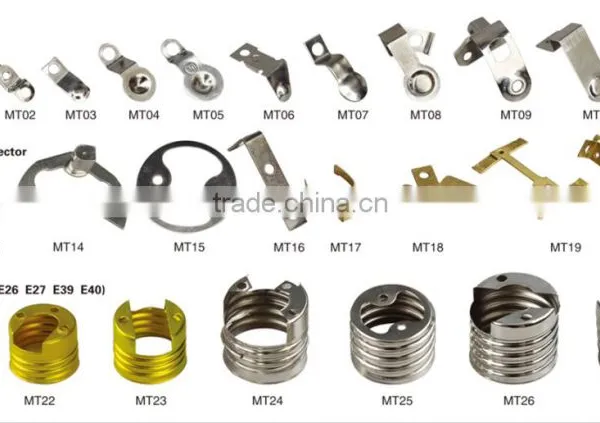 E40 E39 E27 E26 Copper Brass Aluminum Screwshell / Electrical Table Lamp Holder Parts Fittings photo-6