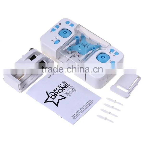 2.4G WiFi FPV Tiny Quadcopter 0.3MP Camera Pocket rc Mini Aerial Drones photo-5