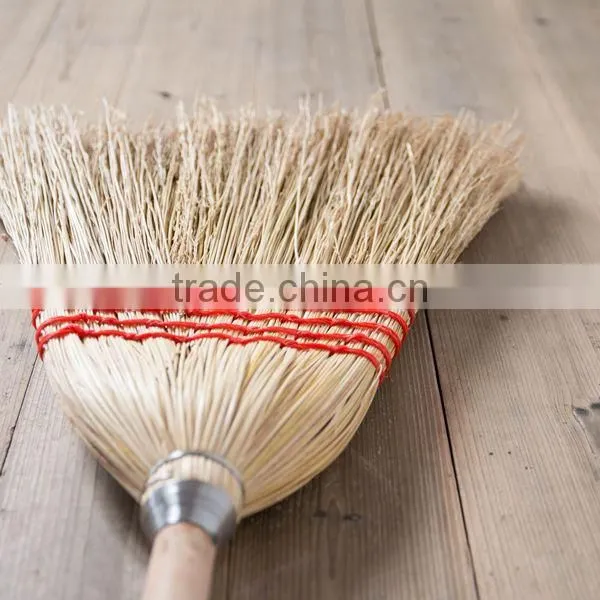 Wood Handle Millet CORN BROOM photo-5