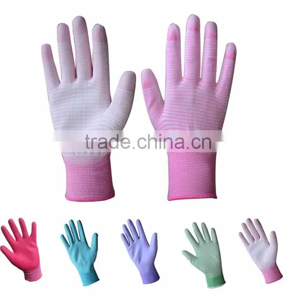 2016 Hot Sale DMF Free PU Ladies Garden Gloves photo-3