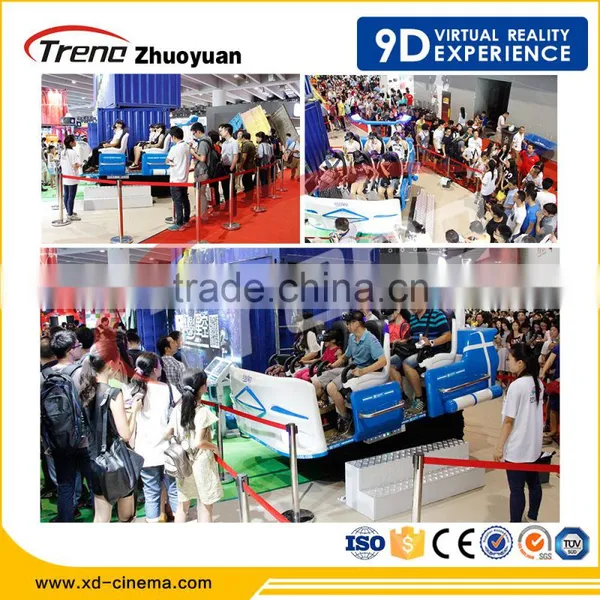 9d Cinema With vr Glasses Cinema 9d vr Simulator Treno With Copyright Games photo-2
