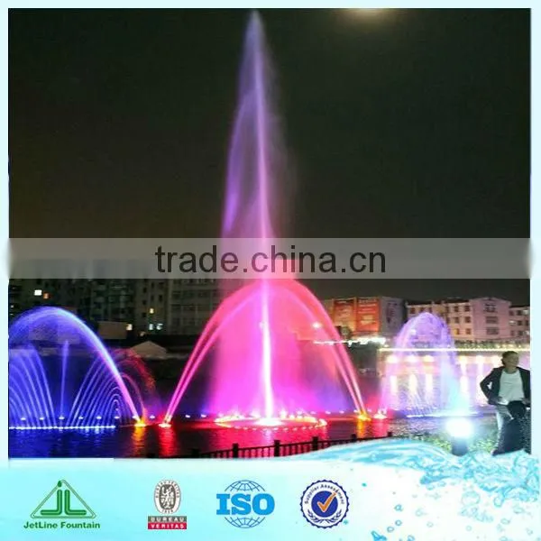 Music Water Fountain Built on River of Tongcheng, Anhui, East China photo-4