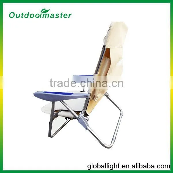 Folding Reclining Aluminium Backpack Chair photo-4