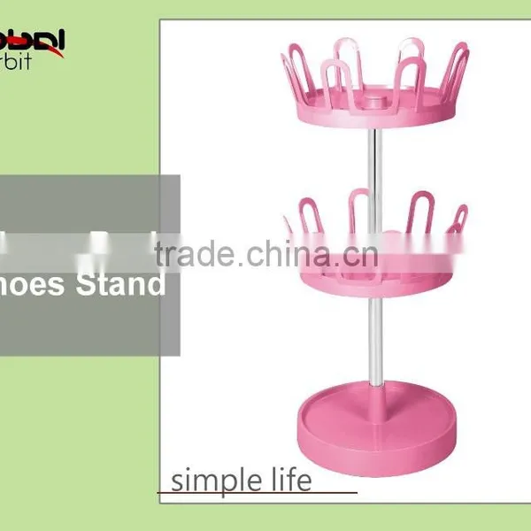 Home Furniture Simple Revoling Shoe Rack, 2-tier Waterproof Shoe Rack photo-4