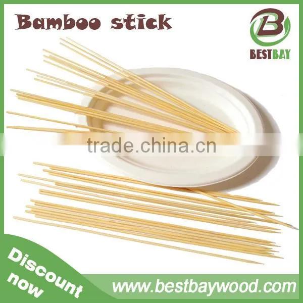 Wholesale Rotating BBQ Bamboo Skewer 5.0mm*36inch Bamboo Marshmallow Sticks photo-3