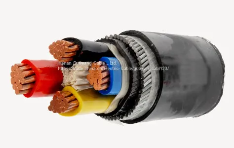 Power Transmission 4*240MM2 Aluminum Power Cable XLPE/SWA/ALUMINUM photo-4
