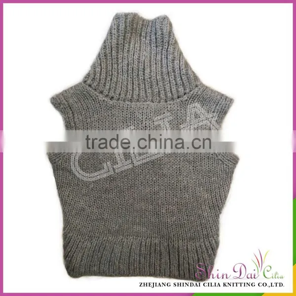 2017 Latest Design Fancy Acrylic and Mohair Sweater Vest for Girl photo-2