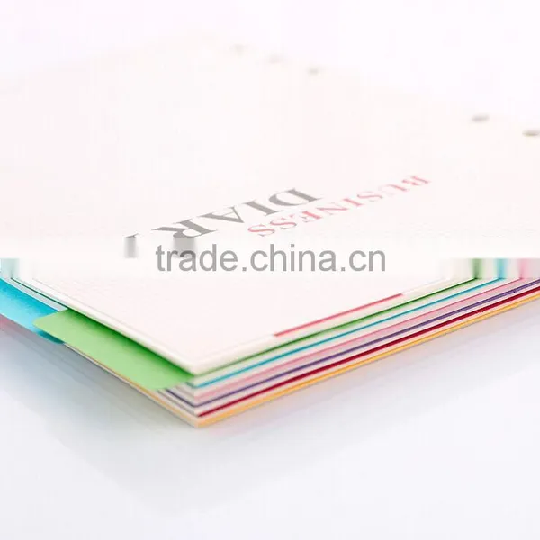 25K/36K/48K Card Paper Planner 6 Holes Index Page for Planner photo-4