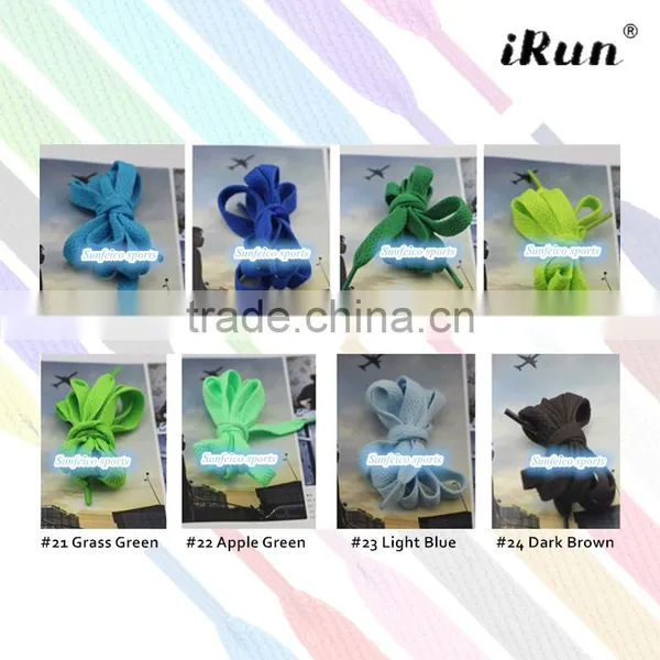 10mm Flat Plain Sneaker Shoelaces~Flat Shoelaces~Fat Shoe Laces~Fat Athletic Shoe Laces~NO MOQ~57 Colors Available~Accept Custom photo-4
